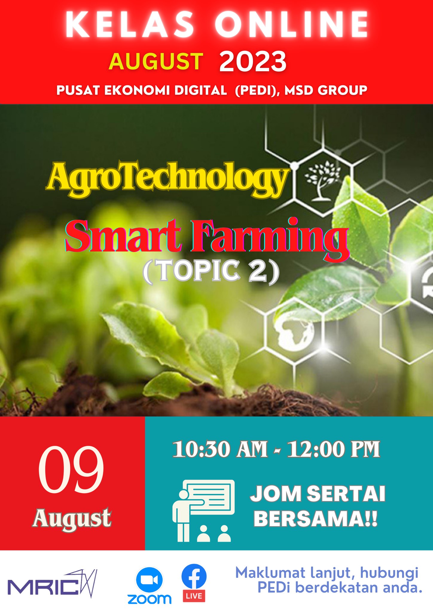 Kelas Online agro technology Smart Farming