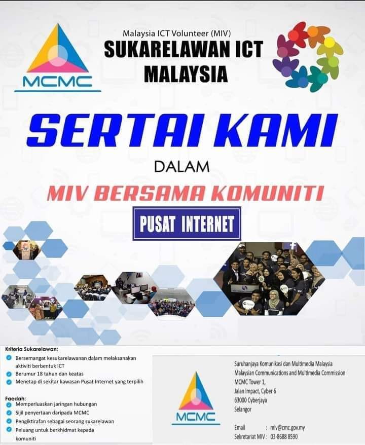 sukarelawan miv ict online skmm 2021